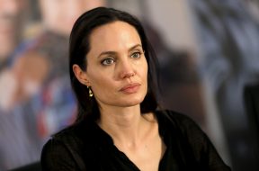 United Nations High Commissioner for Refugees (UNHCR) Special Envoy Angelina Jolie attends a news conference as she visits a Syrian and Iraqi refugee camp in the southern Turkish town of Midyat in Mardin province, Turkey, June 20, 2015. REUTERS/Umit Bektas/File Photo - RTSFJQU