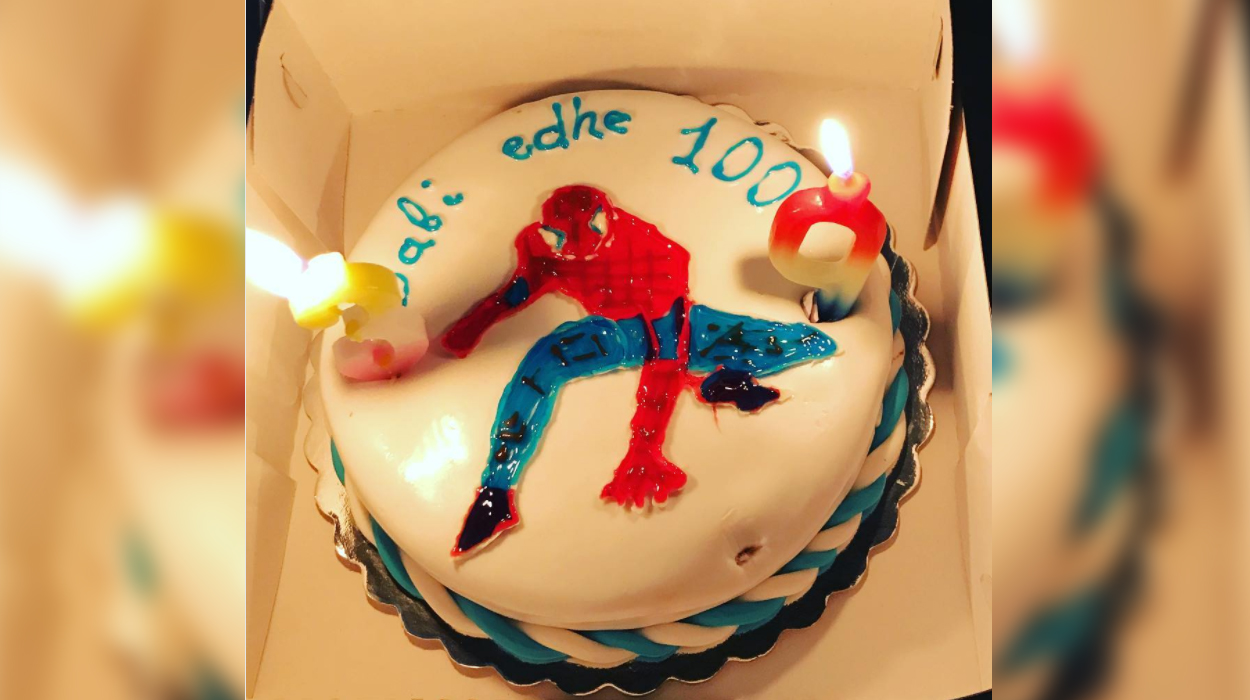 Torta me Spiderman për balerinin shqiptar – Ai feston 39-vjetorin