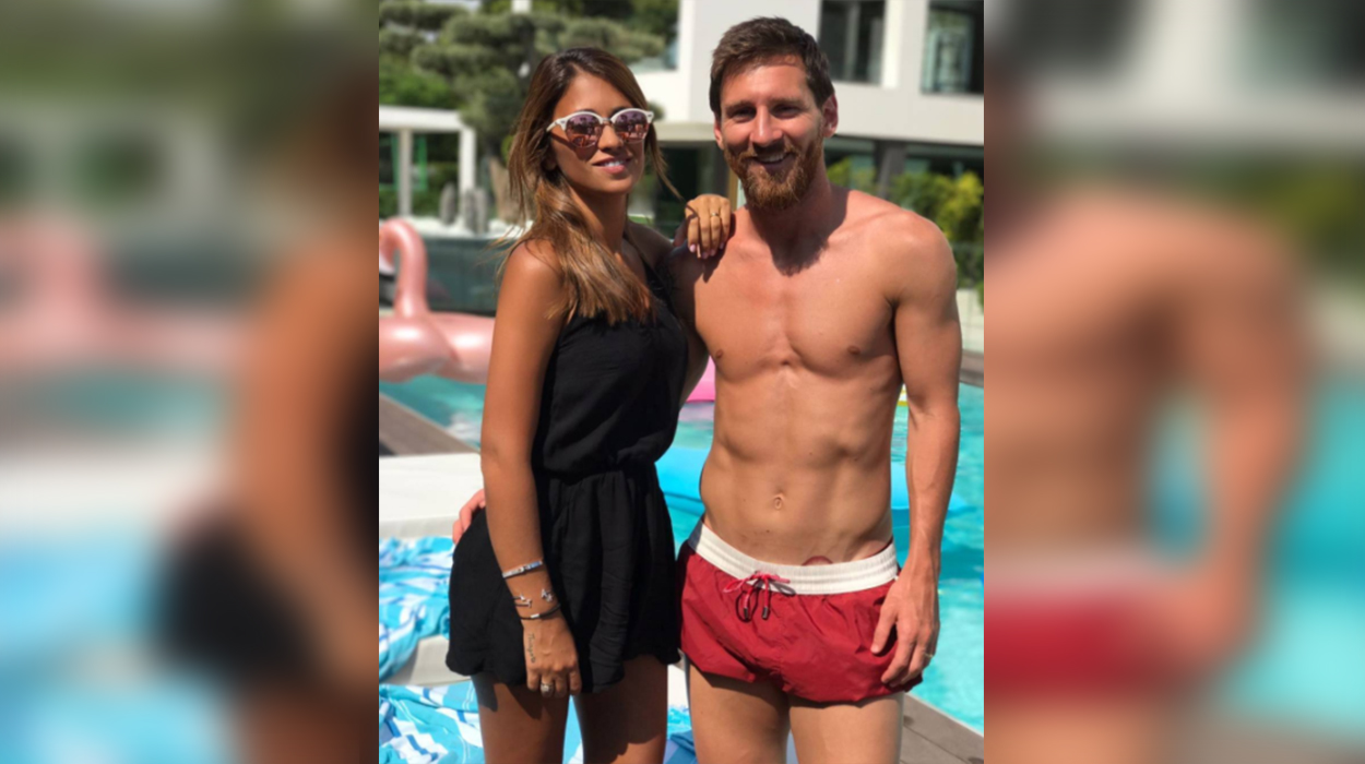 Lionel Messi dhe Antonella Roccuzzo, në pritje të fëmijës së tretë