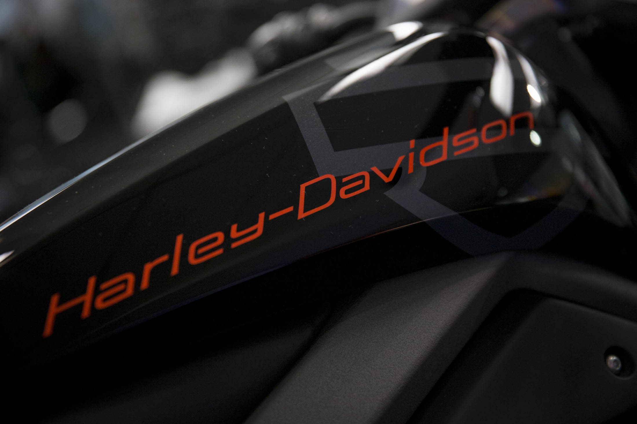 A Harley-Davidson Inc. LiveWire electric motorcycle sits parked in the Bloomberg Television studios in New York, U.S., on Monday, June 23, 2014. Harley-Davidson Inc., whose storied highway cruisers are as loud as they are large, will take 22 electric bikes on a U.S. tour to solicit reactions that will help shape the environmentally aware vehicle's development. Depending on the feedback, the no-exhaust Harley may never make it out of R&D. Photographer: Scott Eells/Bloomberg