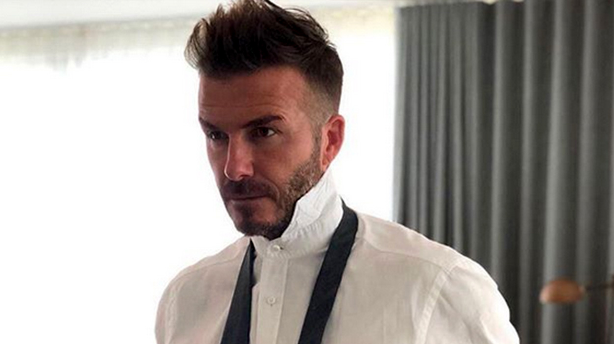 Edhe pse vitet ikin David Beckham vazhdon të mbetet shumë i bukur