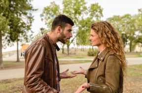 man-and-woman-wearing-brown-leather-jackets-984950