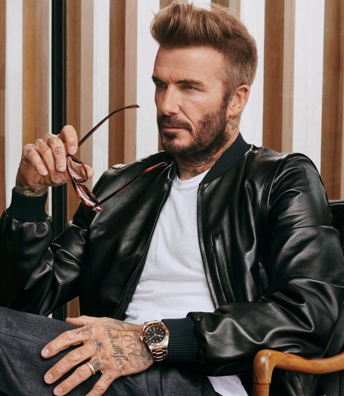 David Beckham ka një grimiere speciale në jetën e tij