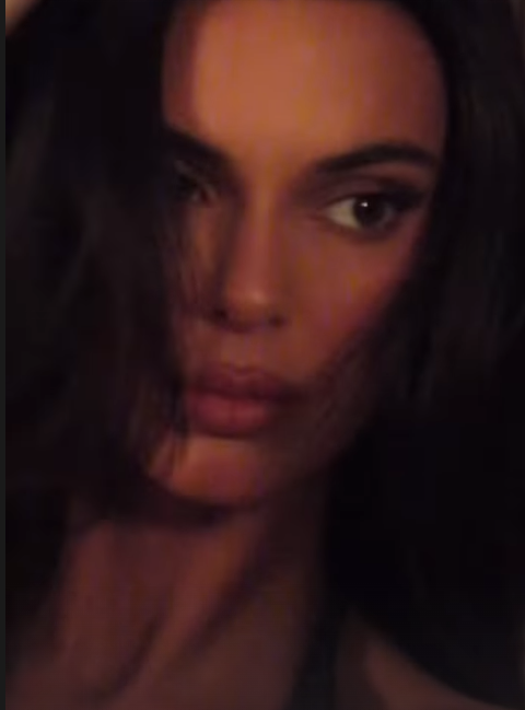 Kendall Jenner pozon para pasqyrës me një dekolte shumë sensuale
