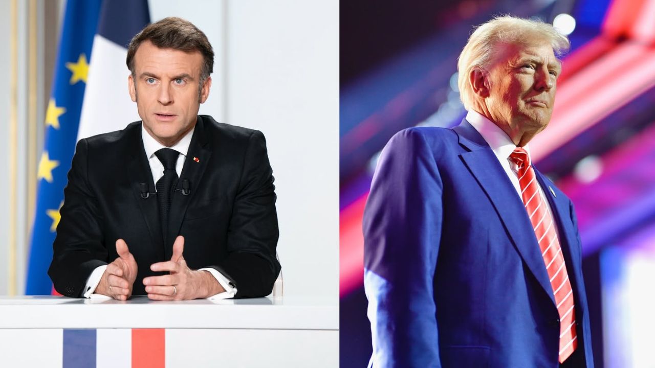 Macron telefonon Trump pasi bllokohet nga autokolona presidenciale