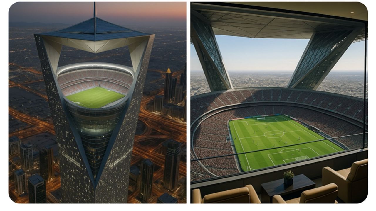 Arabia Saudite planifikon stadiumin e parë Sky në botë për Kupën e Botës 2034