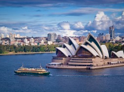 Sydney Opera House and Ferry