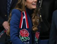The Princess of Wales arrived at the stadium to support the England national team in their confr