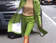 Amal Clooney is looking striking while heading to an important meeting. She was spotted heading