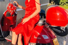Kam ardhur me Vespa për episodin e radhës… Nesër #PostFerma me shokët e mi të 81 ditëve, për gji